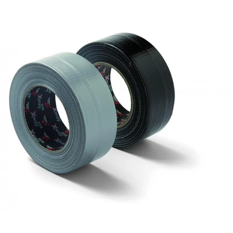 Adhesif toilé x-way noir 48mm/50m