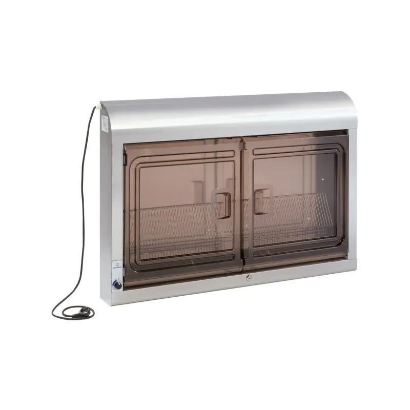 Armoire de décontamination sans serrure - avec panier fil inox - pour 40 couteaux