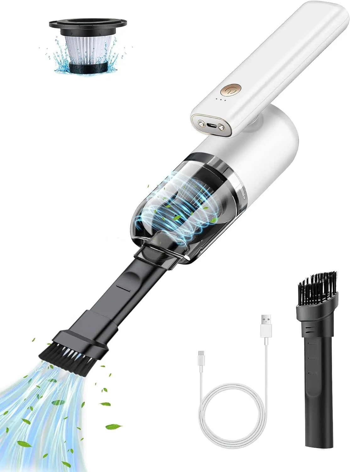 Aspirateur de table sans fil à Rotation de 180 Degrés rechargeable 700 