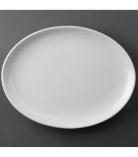 Assiette creuse ovale 254 x 278 mm - Athena Hotelware