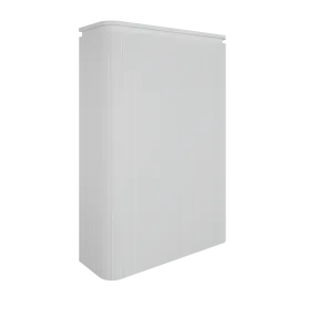 Balmani Moon colonne salle de bains suspendue blanc mat 90 x 32 x 130 cm