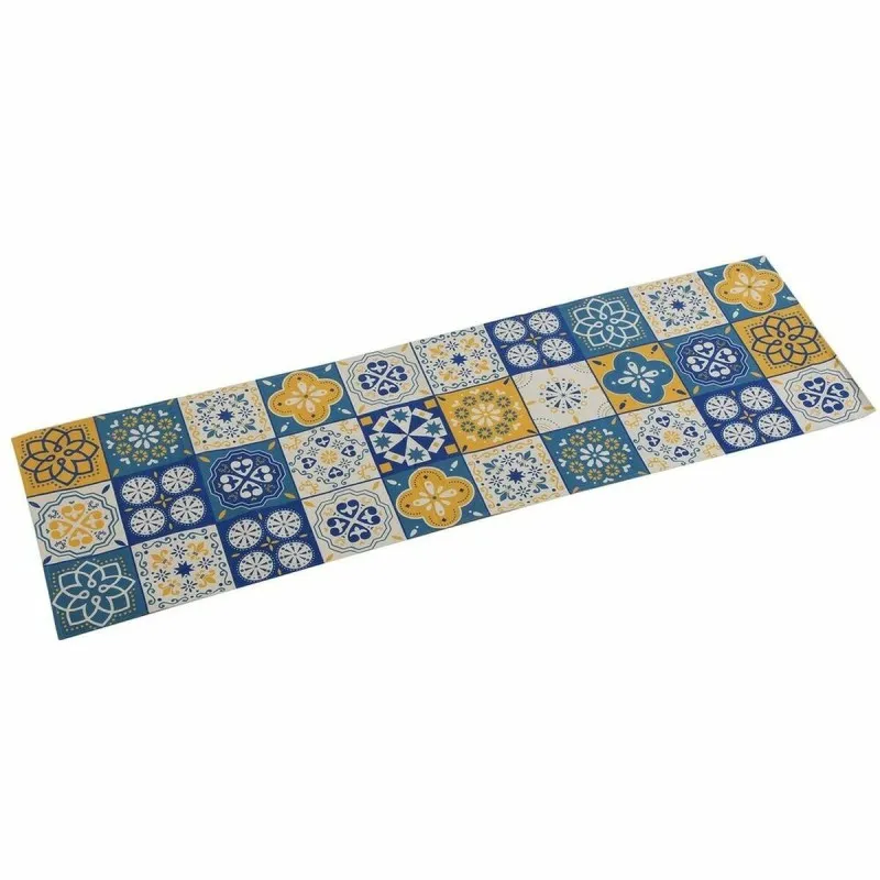 Chemin de Table Versa Mosaïque Jaune Polyester (44,5 x 0,5 x 154 cm) V 