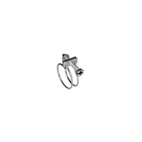 Collier à double fil pour serrage de tuyau de 17 à 20 m/m
