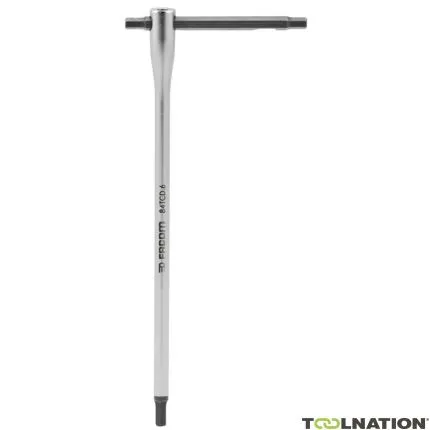 Facom 84TCD.6 Clé hexagonale en T métrique avec barre transversale coulissante 215 mm