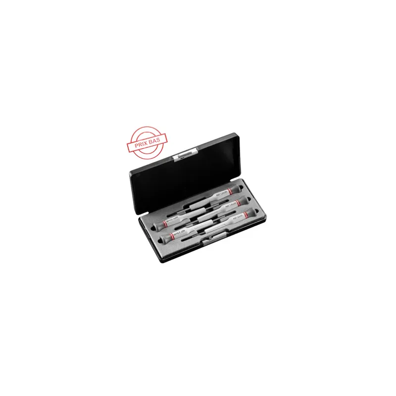 FACOM AEF.J1 Coffret de 5 tournevis Micro-Tech pour vissage de précision
