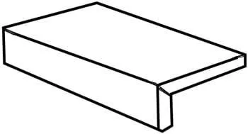 Imola X-Rock Elemento L Grey Structuré 20x60x4 cm X-ROCK E RB60G 