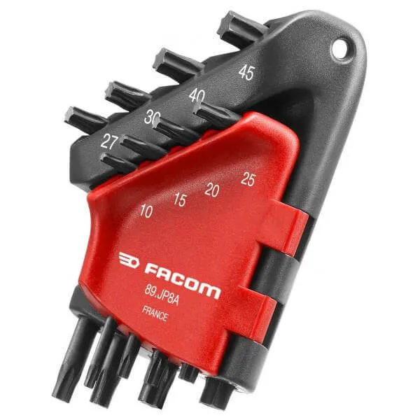 Jeu des cles 08 pcs torx t10 a t45 /ref: 89.jp8apb ** FACOM