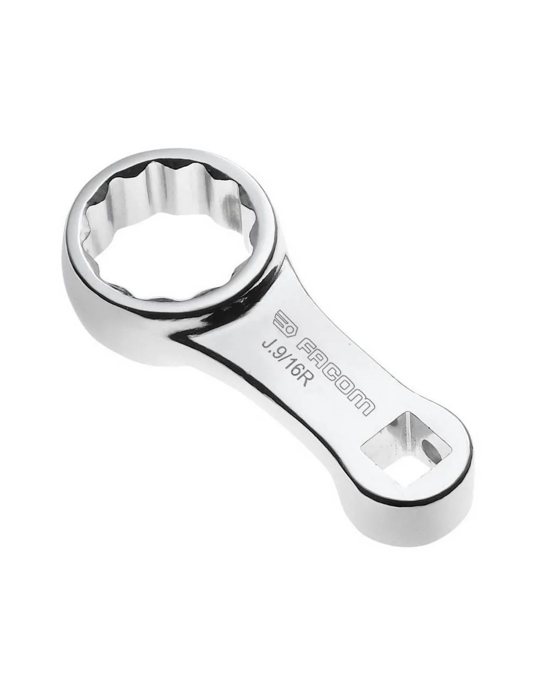 J.R - Embouts Crowfoot 3/8" 12 pans en pouces - J.1/4R - Facom