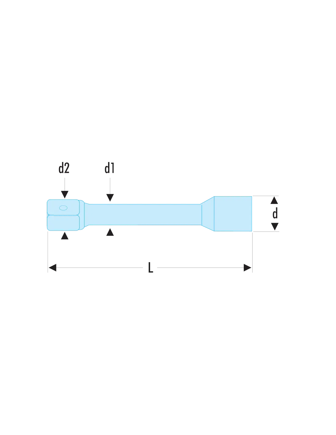 K.B - Rallonges 3/4" - K.208B - Facom
