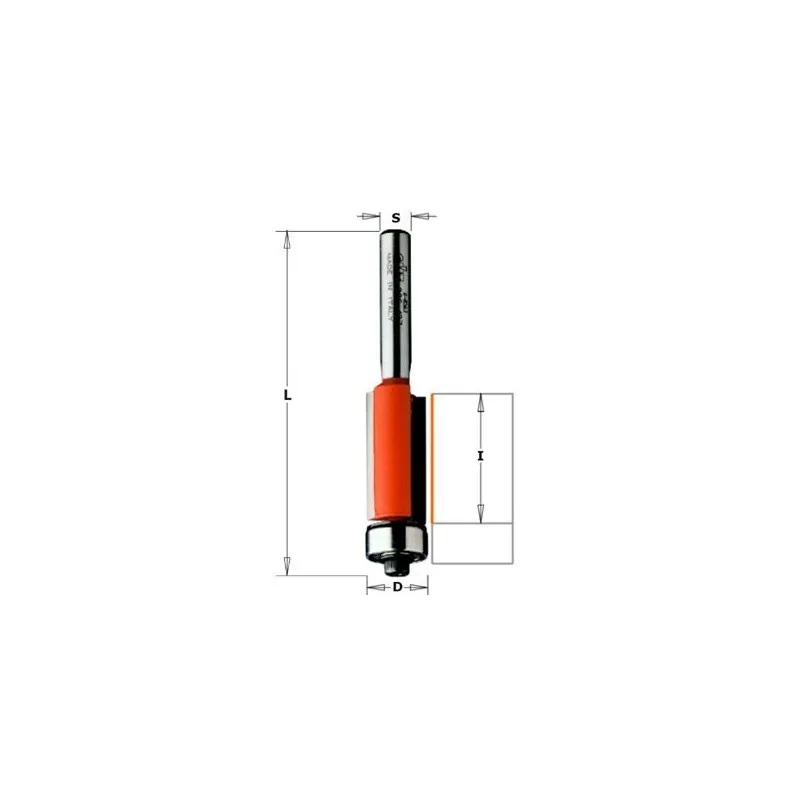 Mèche à affleurer - CMT 70609611 - Ø 9,5 x l 12,7 x L 55,5 mm - Q6