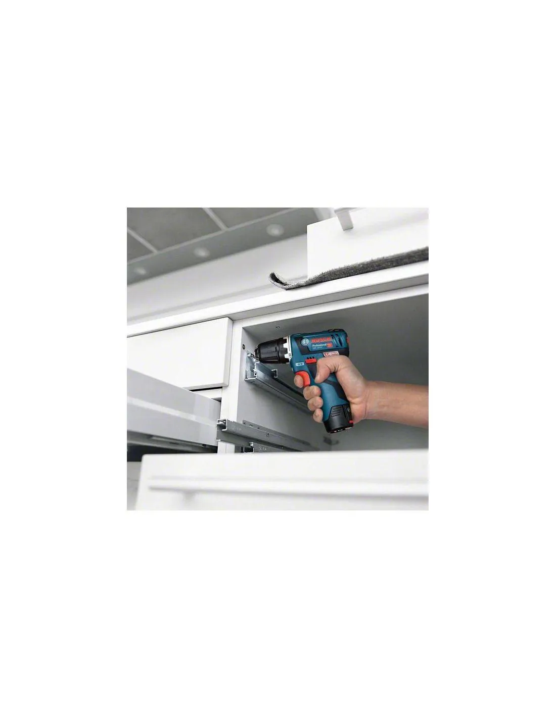 Perceuse-visseuse sans-fil GSR 12V-20, 2 batteries 3,0Ah, L-BOXX - Bosch