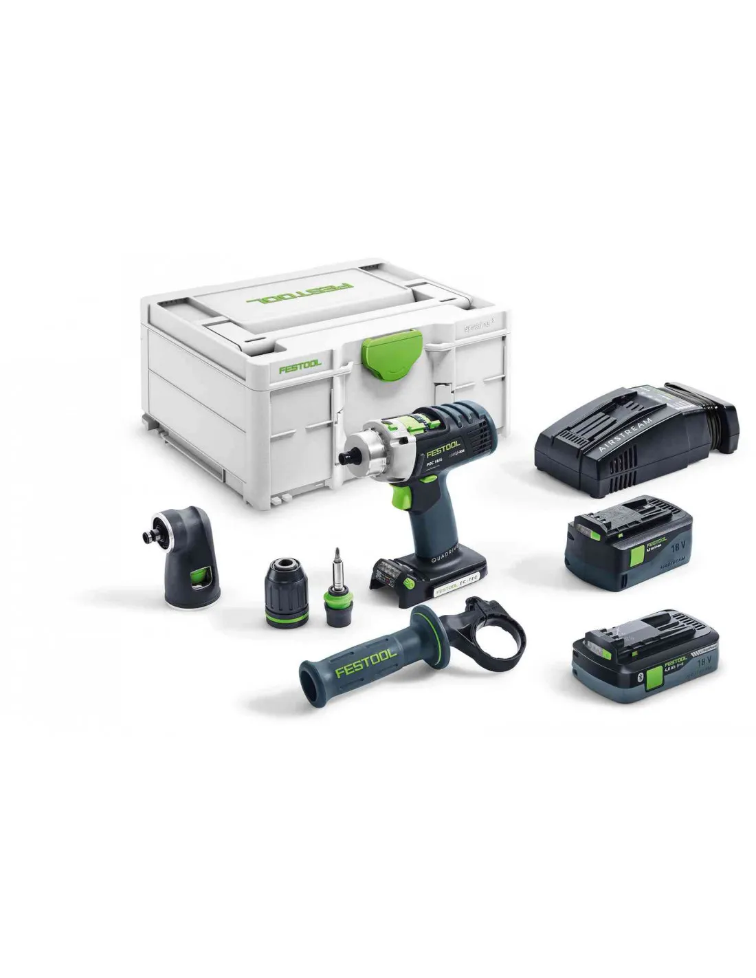 Perceuse-visseuse à percussion sans fil PDC 18/4 5,2/4,0 I-Set-SCA | 576468 - Festool