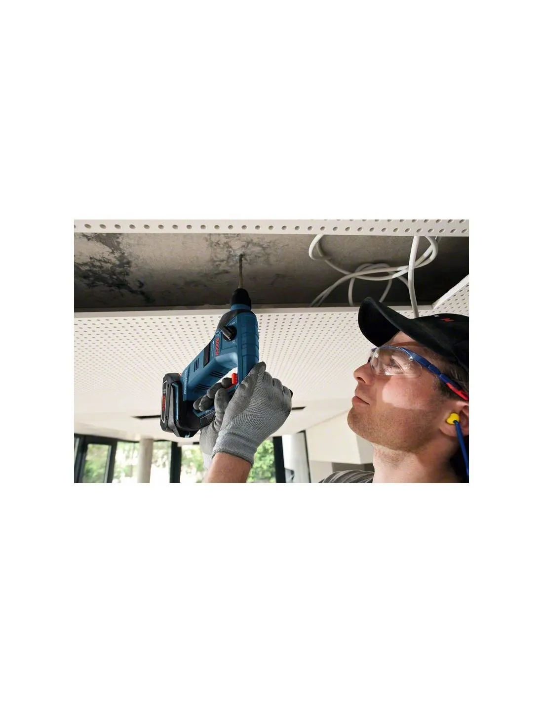 Perforateur SDS-plus sans fil GBH 18 V-LI Compact  2x2,0 Ah L-BOXX - Bosch