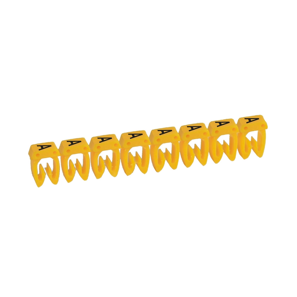 Repère fil et câble, CAB 3, 4 à 6 mm², Caractères spéciaux, diamètre: 3,8 à 5 mm² Legrand