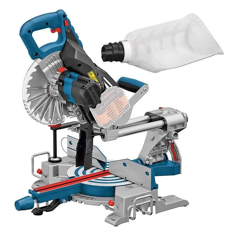 Scie à onglets sans-fil BOSCH 0601B41000 - GCM 18V-216 Professional Biturbo - 18V -  216mm (Machine Nue)