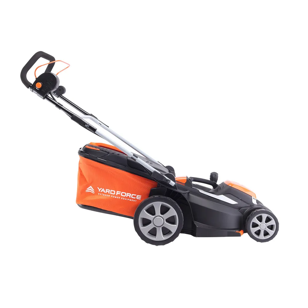 Tondeuse à gazon rotative sans fil 40cm, avec double batterie lithium-ion 2x20v et chargeur rapide - lm c40a